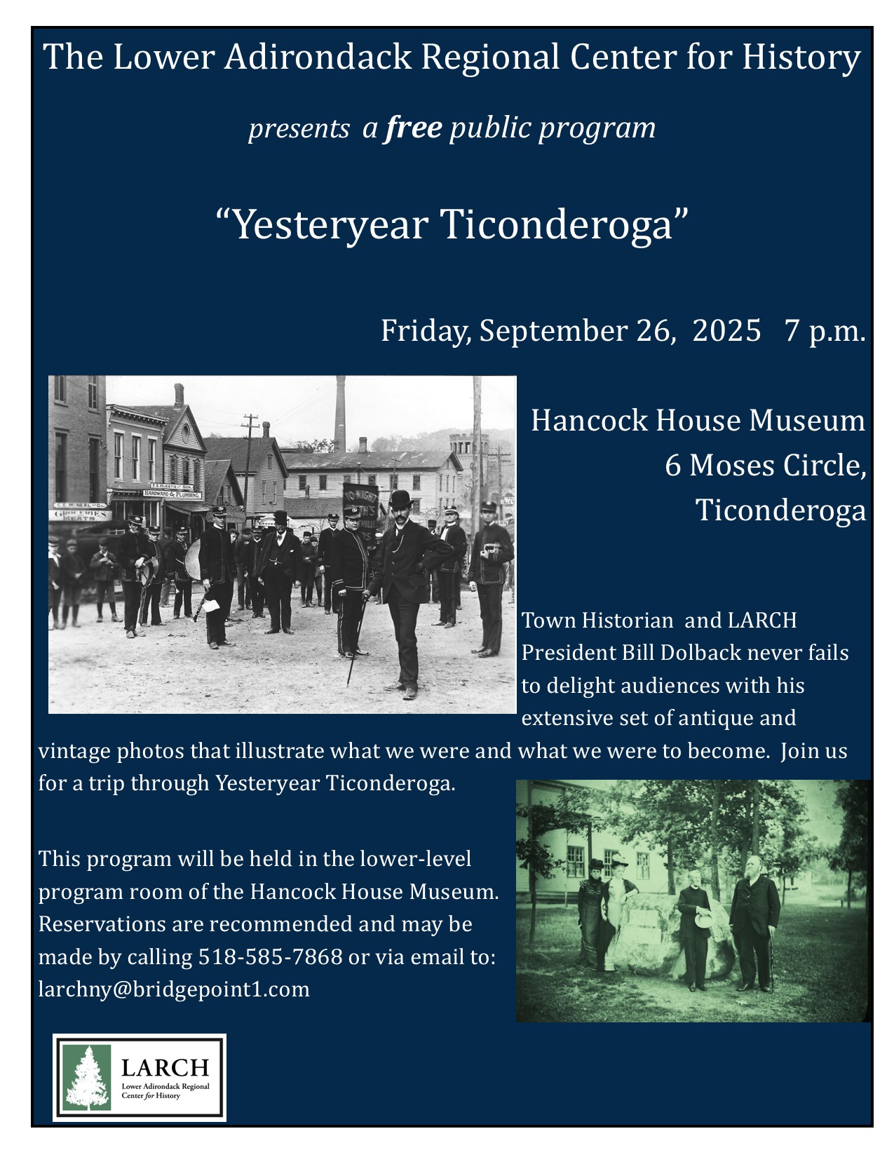 Yesterday Ticonderoga Program