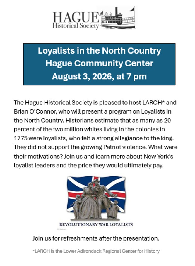 Loyalist Program at hague